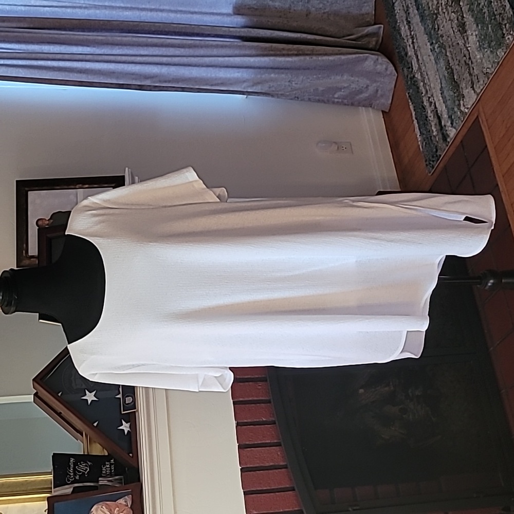 White Asymmetric Top - Picture 1 of 7